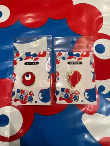 오사카 간사이 만박 EXPO 2025 코먀쿠 코먀쿠 핀 배지 2개 세트