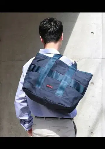 BRIEFING DISCRETE TOTE MW 네이비