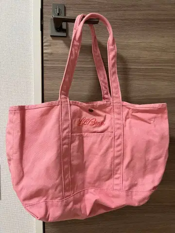 L.L.Bean 핑크 토트백 그로서리 토트