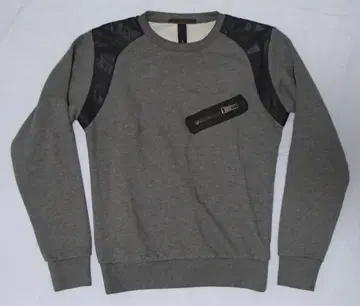 REPLAY 그레이 맨투맨 S 사이즈 (일부 가죽)