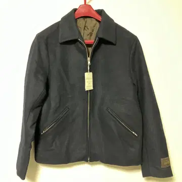 [ 새상품 ] tk 다케오 키쿠치 울 블루종 코트 W 지퍼 네이비 L