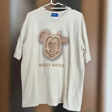 미키 와플 T셔츠 M 사이즈