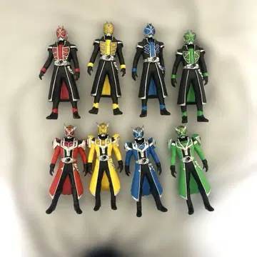 가면라이더 위자드 소프트 비닐 피규어 8체 세트