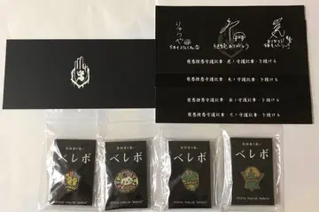 신천지개벽집단 지그재그 베레보 계속 기념 핀 배지