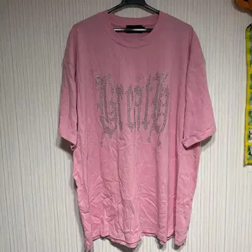 breath 블레스 미사용 t셔츠 핑크 배드호프