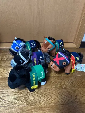 서러브레드 컬렉션 봉제 인형 5종 세트