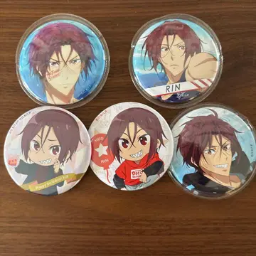 Free! 린 캔뱃지
