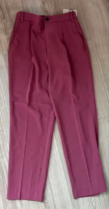 Elura 바에라 테이퍼드 팬츠 핑크 M 사이즈