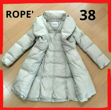 로페 ROPE' ROPE 다운 코트 여배우 칼라