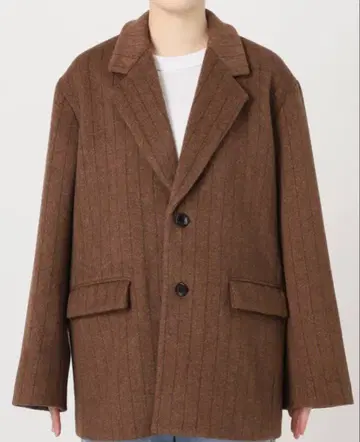 JOINT WORKS 울 MIX 헤링본 테일러 자켓