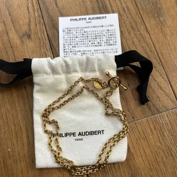 PHILIPPE AUDIBERT 골드 체인 팔찌