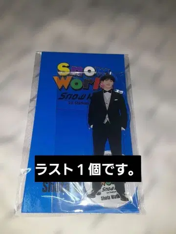 Snow World 와타나베 쇼타 아크릴 스탠드