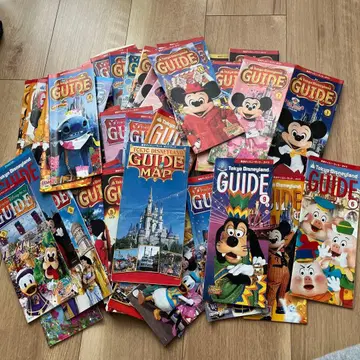 도쿄 디즈니랜드 가이드 맵 62권 덤 포함