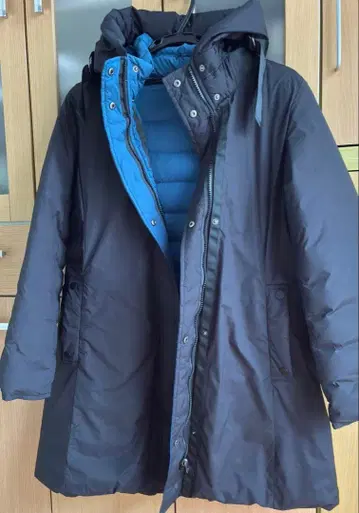 다운 코트 허시파피