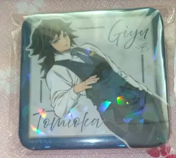 미니 덤 포함! 토미오카 기유 글리터 캔뱃지 복권 귀멸의 칼날 모크테일