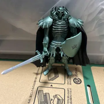 트레이딩 피규어 해골 기사 베르세르크 미니 피규어