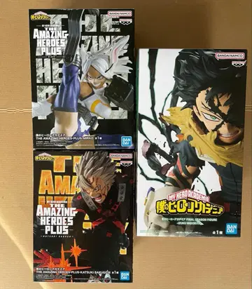 히로아카 피규어 데쿠 바쿠고 미르코 3체 세트