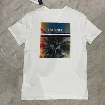 TOMMY HILFIGER 화이트 T셔츠 새상품 M