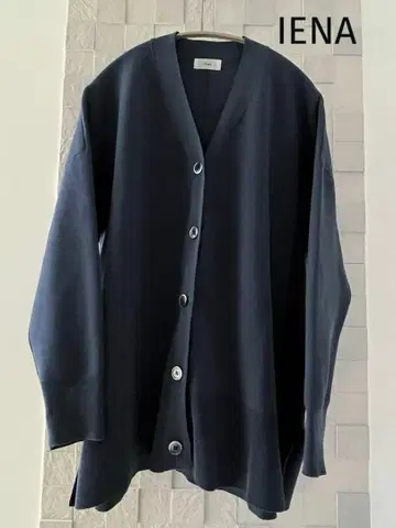 IENA 파인 코튼 스무스 가디건