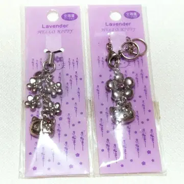 희귀 레어 헬로키티 스트랩 홋카이도 고토치 헤이세이 레트로 카오하나