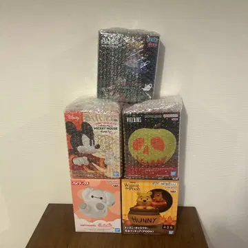 디즈니 캐릭터 피규어 세트