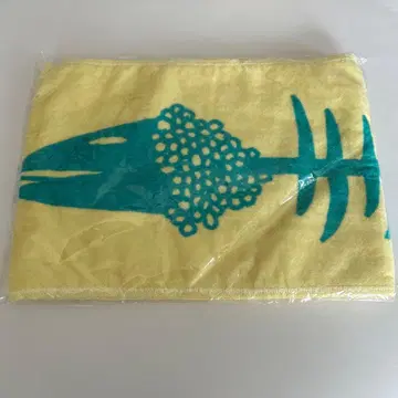 사카낙션 뼈 로고 머플러 타월 크림