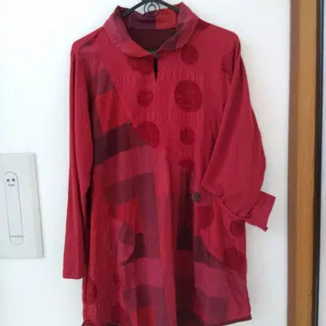 여성용 튜닉 빅 사이즈 루즈핏 긴팔