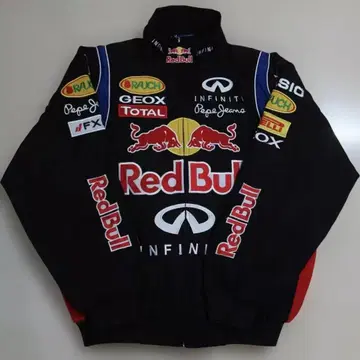 레드불 RED BULL INFINITI 자수 충전솜 F1 레이싱 자켓