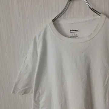 챔피온 Champion 반팔 셔츠 화이트 남성용