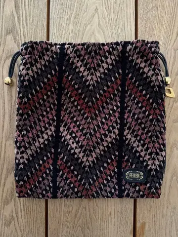 [ 미사용 새상품 ] FEILER 페이러 복조리 브라운 가로 지퍼