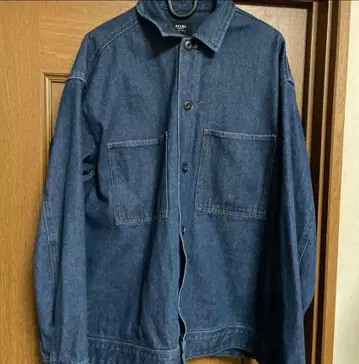 BEAMS HEART 다크 블루 데님 자켓 M