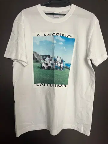 행방불명전 A MISSING EXHIBITION T셔츠 L 화이트