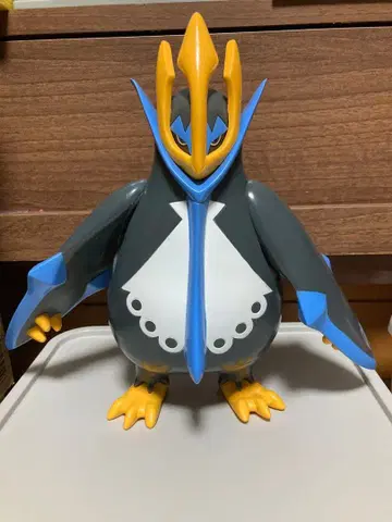 포켓몬스터 배틀 히어로즈 엠페르트 소프트 비닐 피규어 빅 사이즈