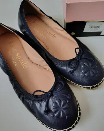 케이트 스페이드 뉴욕 플랫 펌프스 에스파드리유 23.5cm