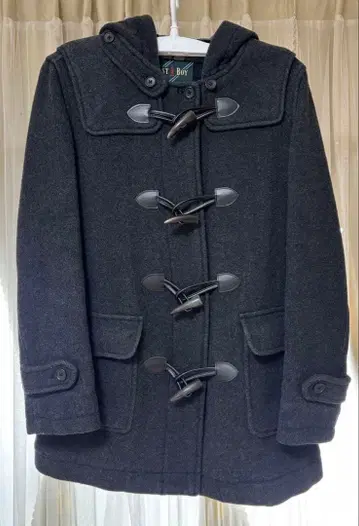 이스트 보이 더플 코트 그레이 9호