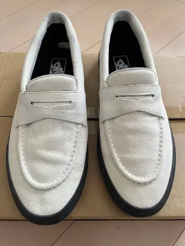 VANS 화이트 슬립온 29cm