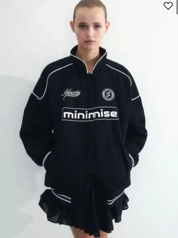 현행 모델 H&M 아우터 minimise 블랙 패치 디자인 자켓