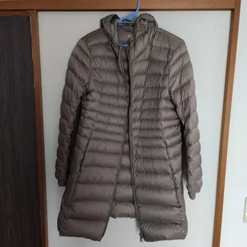 UNIQLO XL 브라운 우먼 프리미엄 다운 울트라 라이트 코트