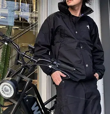 미사용 마운틴 레인 자켓/NP12333/M/BLK/블랙