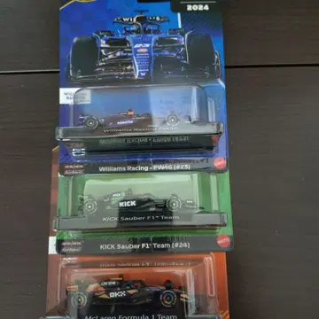 핫휠 F1 2024년 3대 세트
