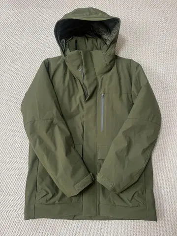 UNIQLO 하이브리드 다운 자켓 M 올리브