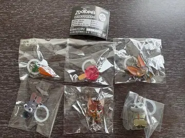 주토피아 메지루시 액세서리 6개 세트