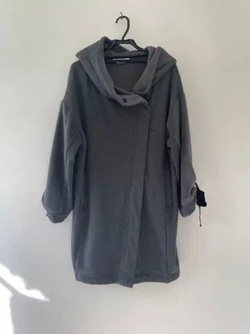 그레이 후드 부착 오버 사이즈 자켓 ATSURO TAYAMA