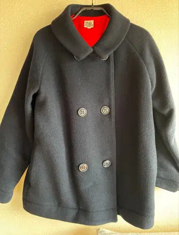 [ P.A. ] 네이비 더블 숏코트