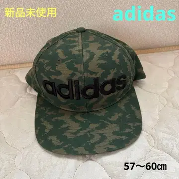 [ 미사용 새상품 ] adidas 카모 패턴 사이즈 57-60cm