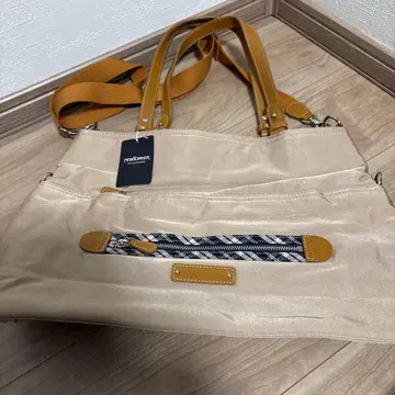 뉴요커 베이지 토트백