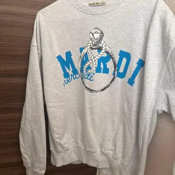 마르디메크르디 반지 로고 맨투맨