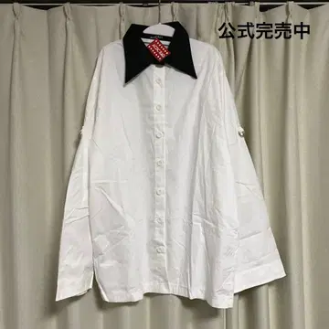 ACDCRAG 컬러링 셔츠 오버 사이즈 루즈핏 코디