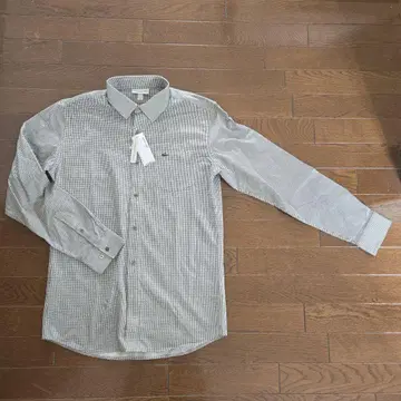 [ 미사용 새상품 ] LACOSTE 라코스테 슬림핏 긴팔 셔츠 사이즈 4