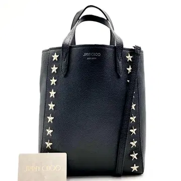 새상품급 JIMMY CHOO 2WAY 숄더백 페가시 블랙